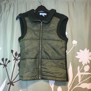 green vest
